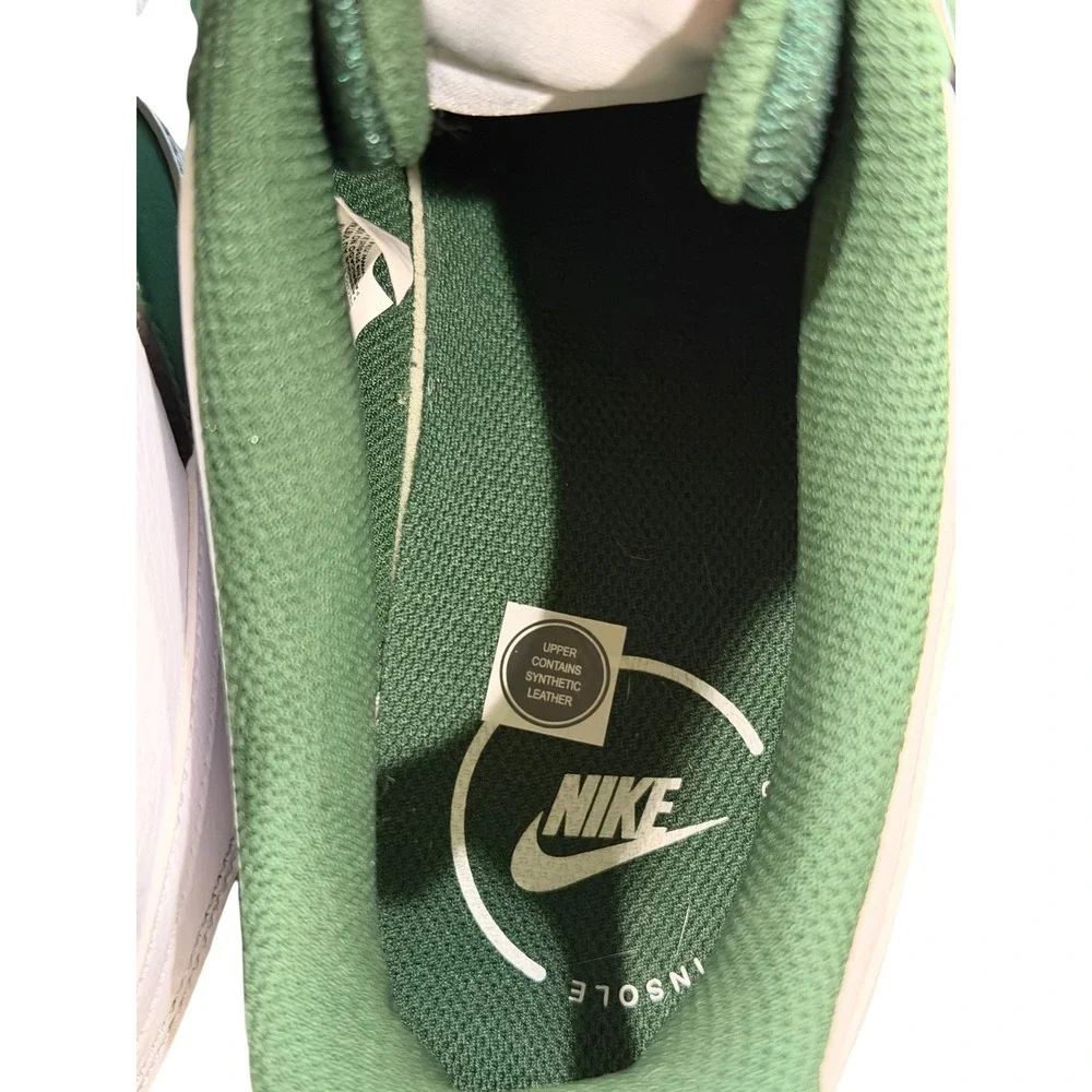 Nike Court Vision Low Mens Green White Sneakers HM9862-300 Streetwear Shoe